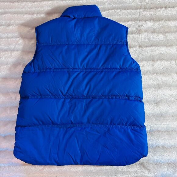 Boy’s Lands End Puffer Vest Blue Size 7 - Picture 4 of 6